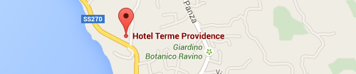 Mappa Hotel Terme Providence