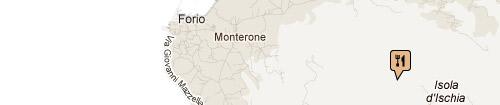 La Grotta Monte Epomeo Restaurant: Map